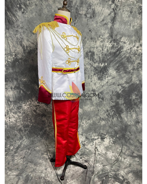 Cosrea Disney Prince Charming Satin Cosplay Costume