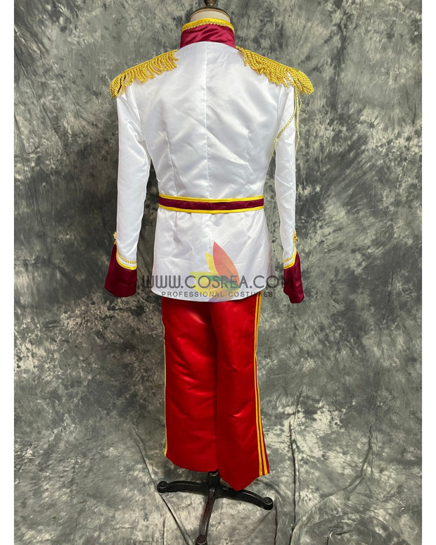 Cosrea Disney Prince Charming Satin Cosplay Costume