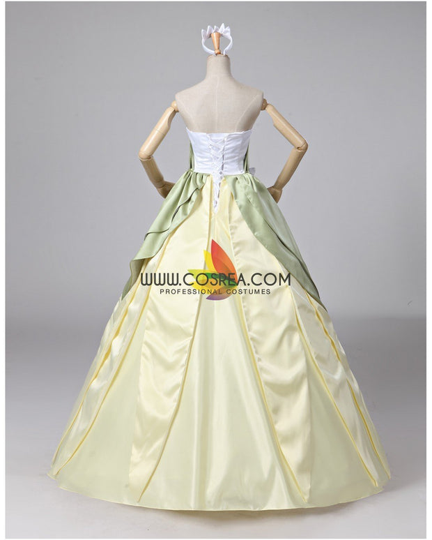 Princess Tiana The Princess and the Frog Classic Satin Cosplay Costume