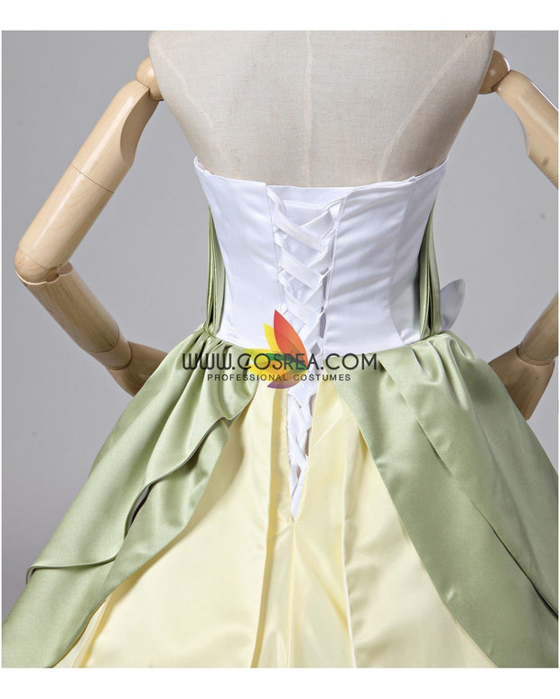 Princess Tiana The Princess and the Frog Classic Satin Cosplay Costume
