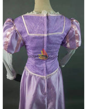 Cosrea Disney Rapunzel Classic Embroidered With Brocade Satin Cosplay Costume