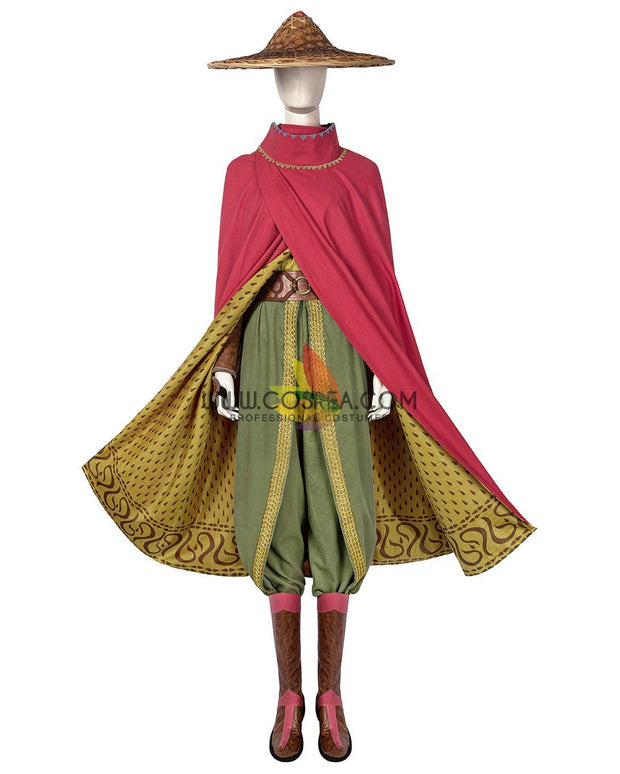 Cosrea Disney Raya And The Last Dragon Linen Version Cosplay Costume