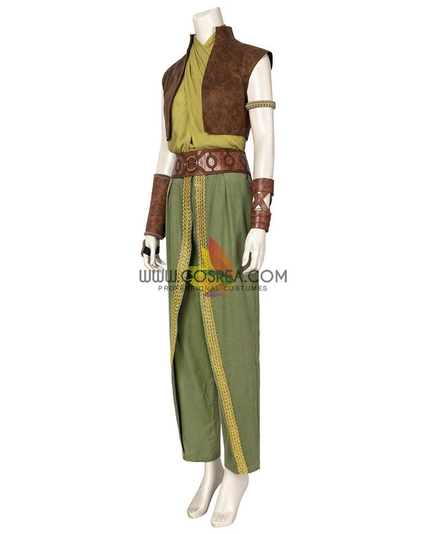 Cosrea Disney Raya And The Last Dragon Linen Version Cosplay Costume