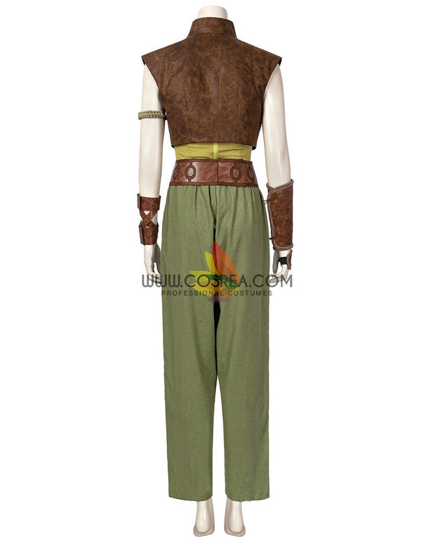 Cosrea Disney Raya And The Last Dragon Linen Version Cosplay Costume