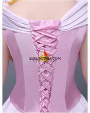 Princess Aurora Classic Brocade Satin Sleeping Beauty Cosplay Costume
