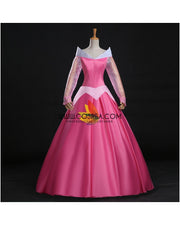 Princess Aurora Classic Pink Sleeping Beauty Cosplay Costume