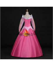 Princess Aurora Classic Pink Sleeping Beauty Cosplay Costume