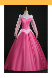 Cosrea Disney Sleeping Beauty Aurora Classic Pink Cosplay Costume