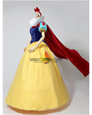 Cosrea Disney Snow White Brocade Satin Cosplay Costume
