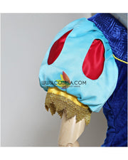 Cosrea Disney Snow White Brocade Satin Cosplay Costume