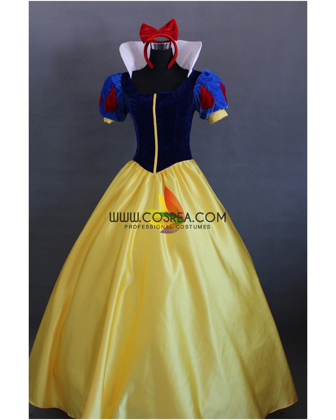 snow white dress up ideas Princess Snow White Classic Velvet Cosplay Costume Without Boning / Traditional Lace Tie