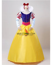 Princess Snow White Custom Long Sleeve Cosplay Costume