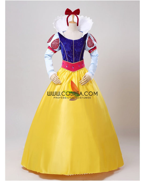 Princess Snow White Custom Long Sleeve Cosplay Costume