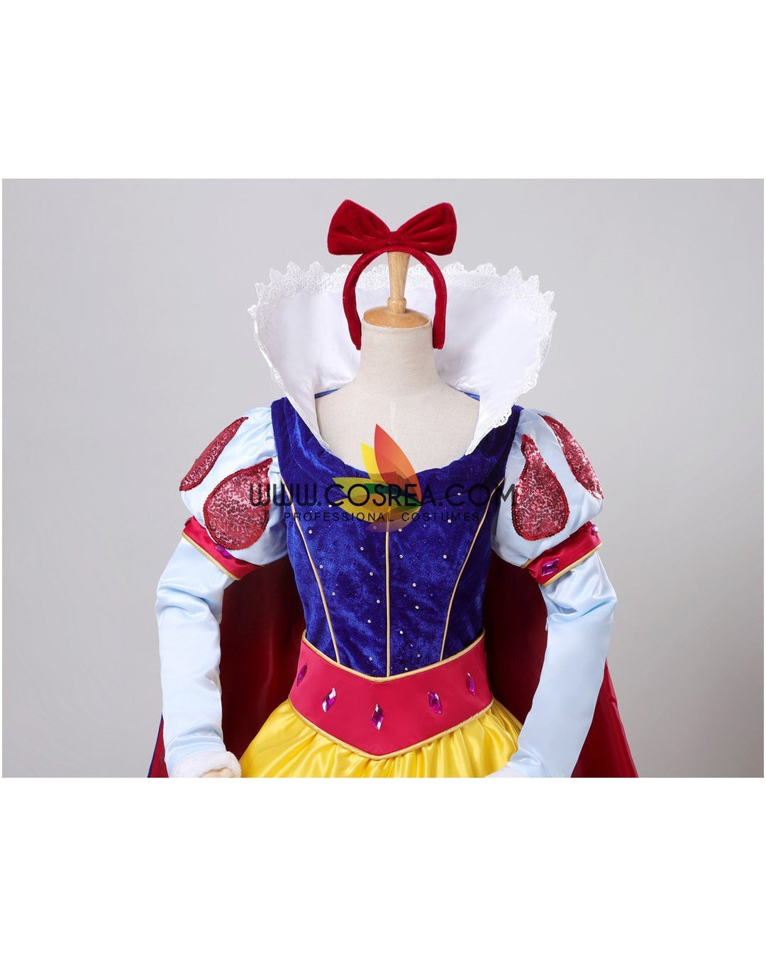 Princess Snow White Custom Long Sleeve Cosplay Costume - Cosrea Cosplay