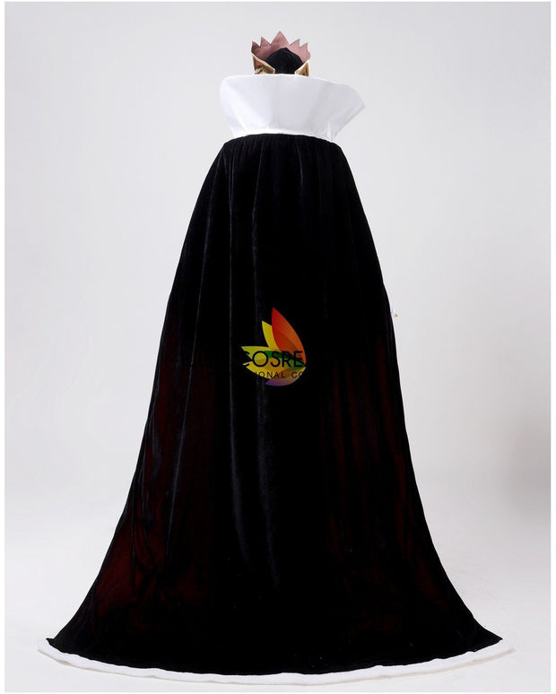 Princess Snow White Evil Queen Satin Cosplay Costume