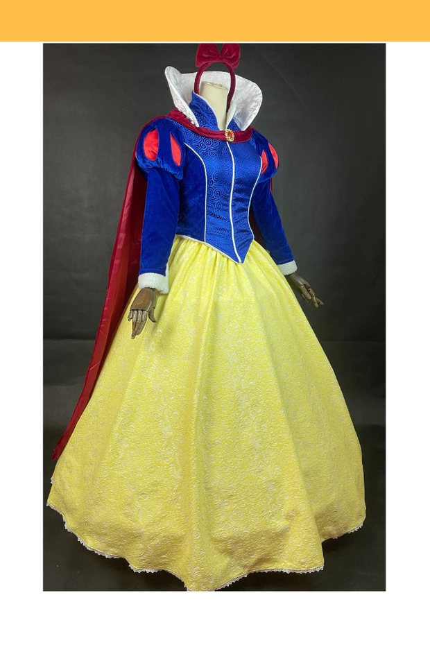 Cosrea Disney Snow White Winter Velvet Cosplay Costume