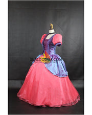 Step Sister Anastasia From Cinderella Gradient Satin Cosplay Costume