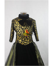 Stepmother's Cinderella Live Action Movie Dress Set With Custom Embroidered Floral Accents