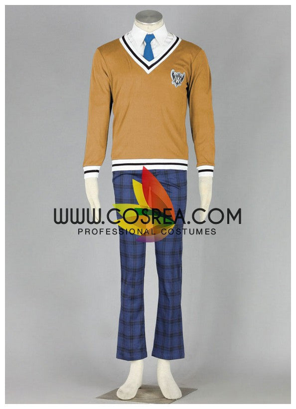 Cosrea F-J APH Hetalia World W Academy Male Winter Cosplay Costume