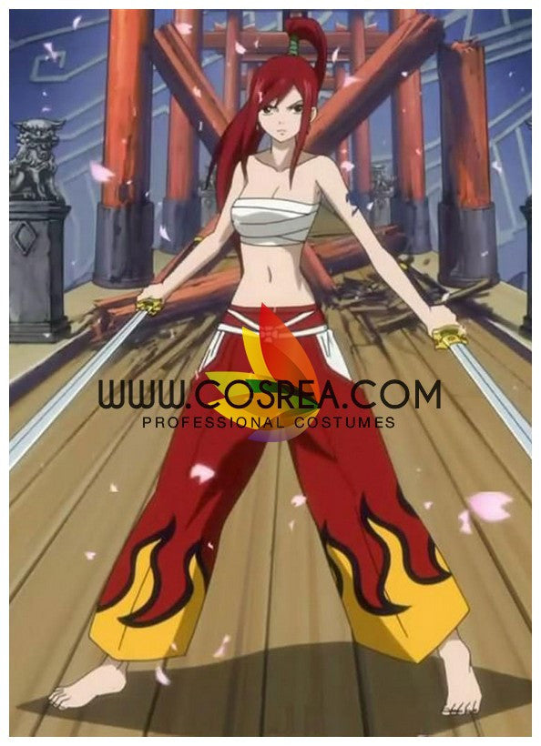Cosrea F-J Fairy Tail Erza Crimson Sakura Cosplay Costume