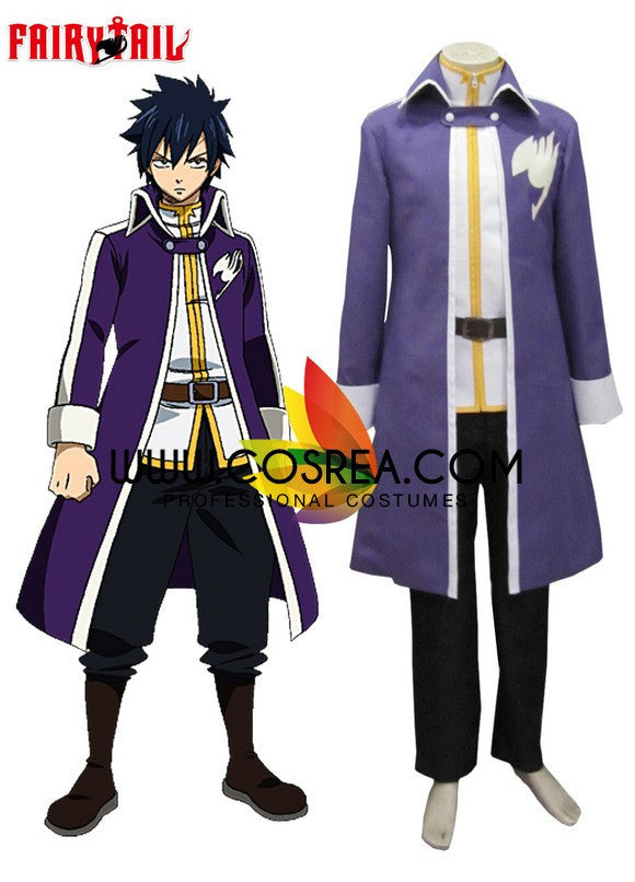 Cosrea F-J Fairy Tail Gray Fullbuster Guild Cosplay Costume