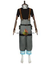 Cosrea F-J Fire Force 8th Company Male Uniform Cosplay Costume