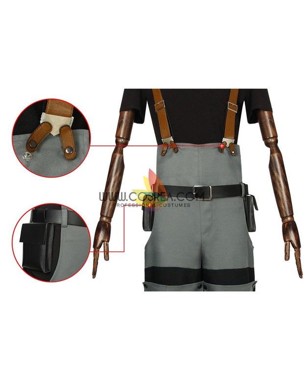 Cosrea F-J Fire Force 8th Company Male Uniform Cosplay Costume