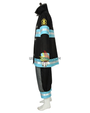 Cosrea F-J Fire Force 8th Company Male Uniform Cosplay Costume