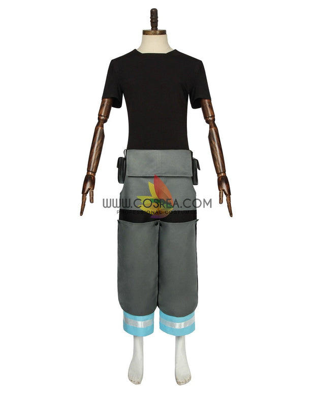 Cosrea F-J Fire Force 8th Company Male Uniform Cosplay Costume