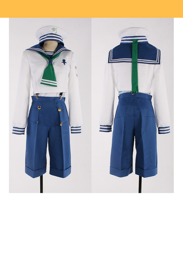 Cosrea F-J Free! Nagisa Hazuki Sailor Cosplay Costume