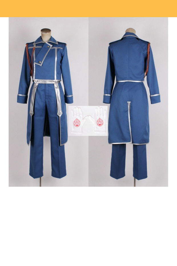 Cosrea F-J Fullmetal Alchemist Roy Mustang Uniform Cosplay Costume
