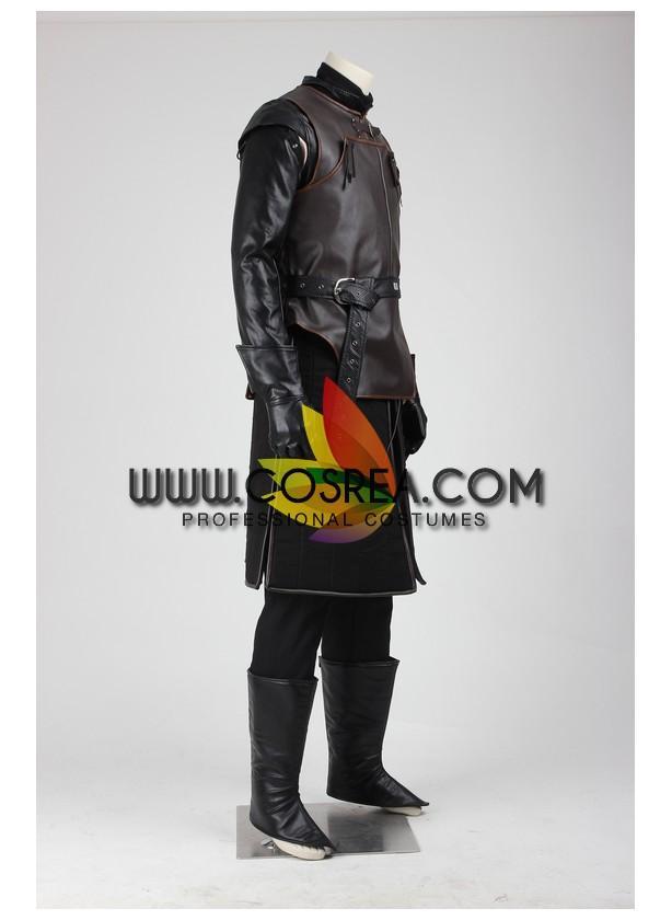 Cosrea F-J Game Of Thrones Jon Snow Night Watch Season 2 Cosplay Costume