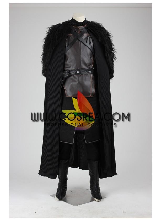 Cosrea F-J Game Of Thrones Jon Snow Night Watch Season 2 Cosplay Costume