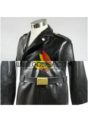 Cosrea F-J Gintama Kawakami Bansai PU Leather Cosplay Costume