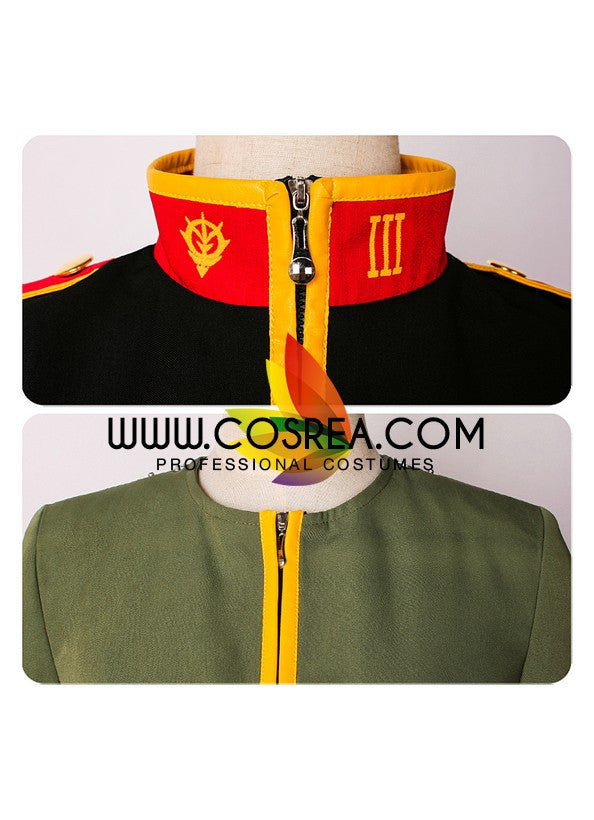 Cosrea F-J Gundam Char Aznable Uniform Cosplay Costume