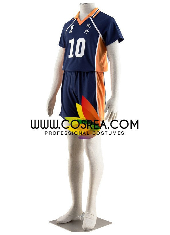 Cosrea F-J Haikyuu Karasuno High 10 Cosplay Costume