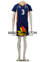 Cosrea F-J Haikyuu Karasuno High 3 Cosplay Costume