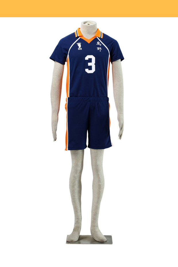 Cosrea F-J Haikyuu Karasuno High 3 Cosplay Costume