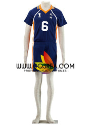 Cosrea F-J Haikyuu Karasuno High 6 Cosplay Costume