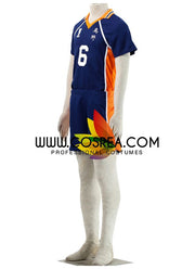 Cosrea F-J Haikyuu Karasuno High 6 Cosplay Costume