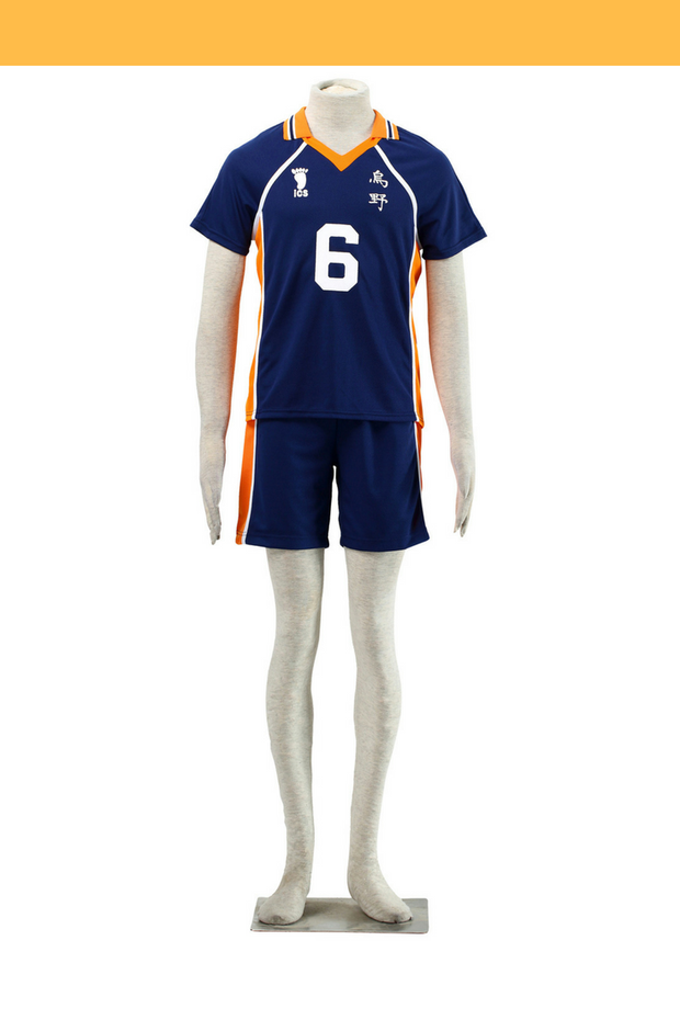 Cosrea F-J Haikyuu Karasuno High 6 Cosplay Costume