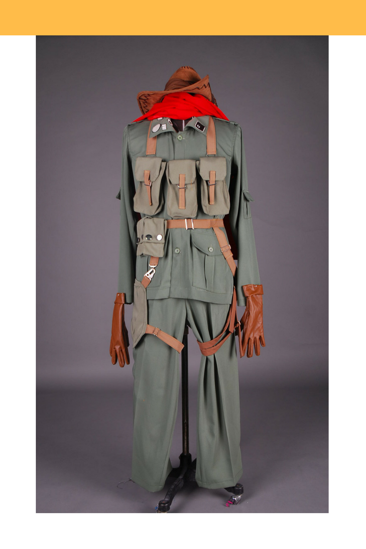 Cosrea F-J Hellsing Pip Bernadotte Cosplay Costume