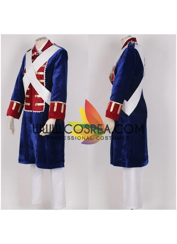 Cosrea F-J Hetalia America Revolutionary War Cosplay Costume