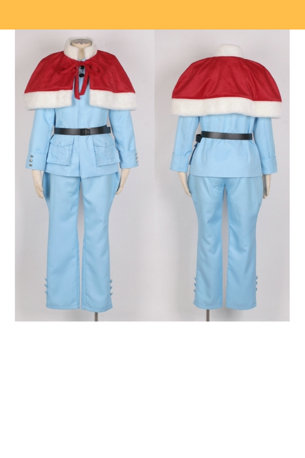 Cosrea F-J Hetalia Finland With Capelet Cosplay Costume