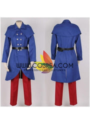 Cosrea F-J Hetalia France Navy Blue Cosplay Costume