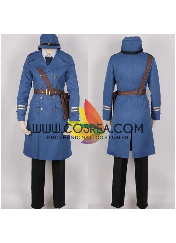 Cosrea F-J Hetalia Sweden Uniform Cosplay Costume