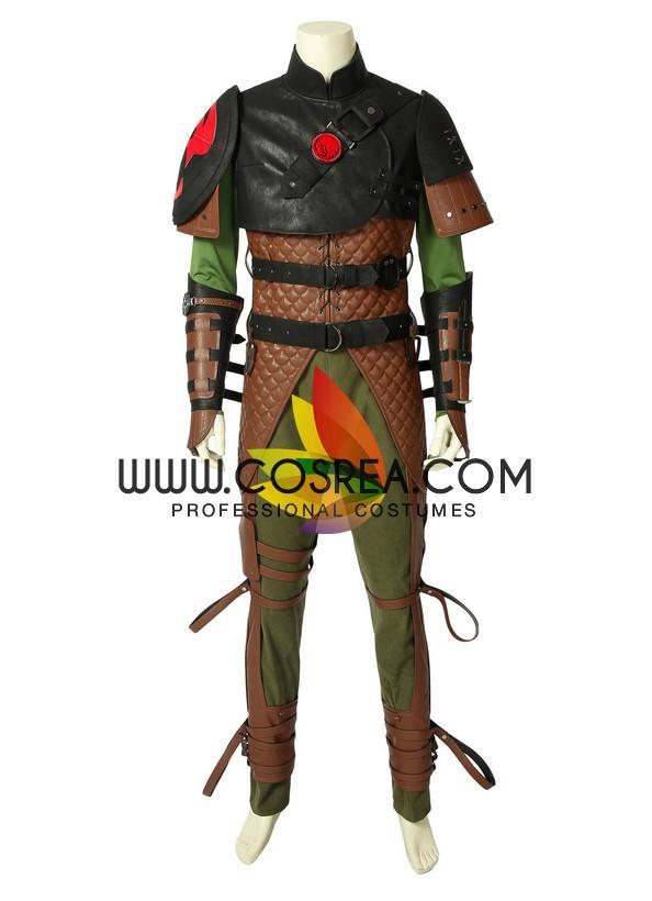 Cosrea F-J Hiccup How To Train Your Dragon 2 PU Leather Cosplay Costume