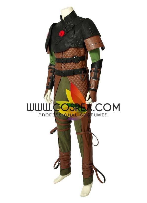 Cosrea F-J Hiccup How To Train Your Dragon 2 PU Leather Cosplay Costume