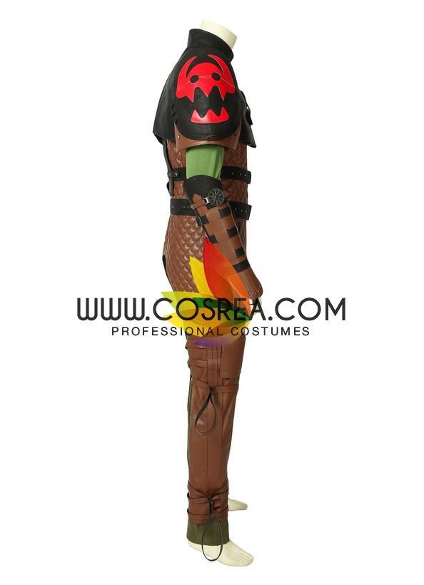 Cosrea F-J Hiccup How To Train Your Dragon 2 PU Leather Cosplay Costume