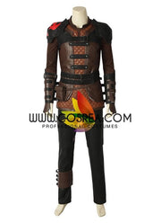 Cosrea F-J Hiccup How To Train Your Dragon 3 PU Leather Cosplay Costume